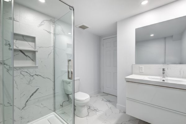 Basement Bathroom Construction in Pawleys Island